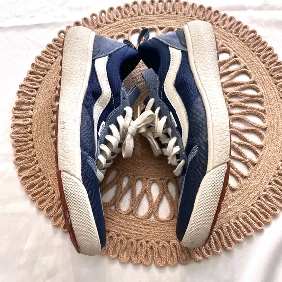 Vans Ultrarange Blue Suede Lace Up Sneakers Men's Size 9 - Picture 3 of 8